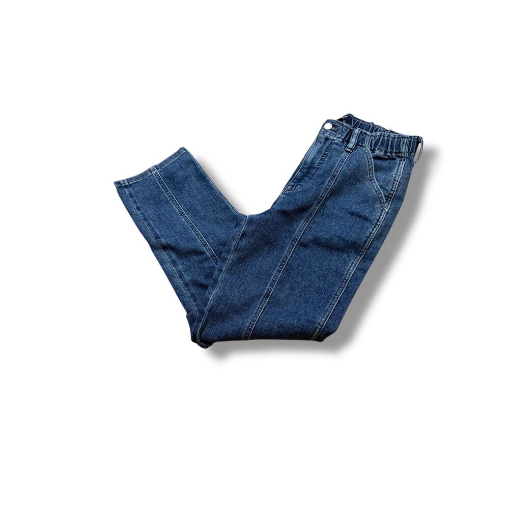 J.Crew Elastic High Waist Straight Leg Jeans Size 28 EUC
